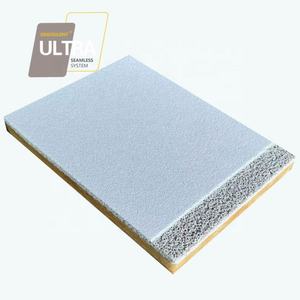 Techo de Placas de Yeso Perforadas Monolíticas, Techo Acústico Sin Costuras con <span class=keywords><strong>Lana</strong></span> de <span class=keywords><strong>Roca</strong></span>, Paneles de Techo Insonorizantes Nrc0.9 - Product Image 2