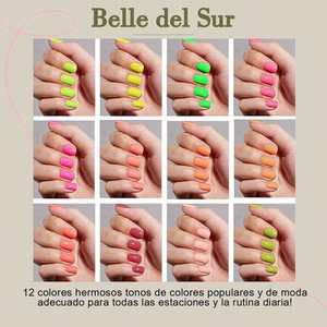 Ensemble de 12 vernis à ongles en gel GAOY, gel coloré UV LED pour nail art, à retirer par trempage - Product Image 4