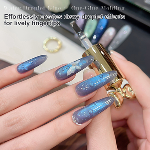 Missgooey - Capa Superior de <span class=keywords><strong>Gel</strong></span> Transparente con Gotas de Agua, Diseño de Uñas con Forma de Gota de Agua 3D, Suministros Profesionales para Uñas, Salón de Belleza - Product Image 4