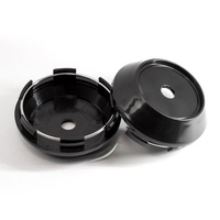Cache-moyeu vierge de 68 mm de diamètre extérieur sans motif, vente en gros, pour modification automobile, remplacement de capuchons de jante personnalisés