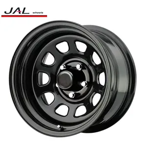 Ucuz derin çanak çelik jantlar 4x4 Offroad 5 Lug delik araba jant