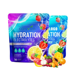 Электролитный напит в порционных упаковках – без сахара, с натрием, калием, магнием, цинком и витамином С для облегчения обезвоживания - Product Image 1