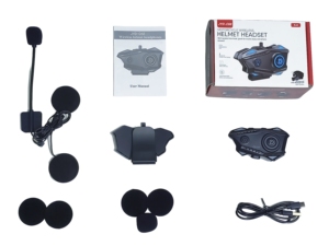 Casque de moto C68 avec écouteurs sans fil BT, assistant vocal pour moto - Product Image 5