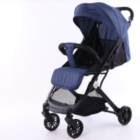 Poussette légère pour bébé, compacte, idéale pour la ville, pliable facilement, poussette de voyage pour nouveau-nés jusqu'à 36 mois
