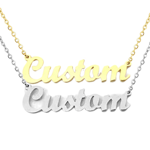 inspirar moda personalizada nombre inglés antiguo 12 Zodiaco collar 18k chapado en oro de acero inoxidable colgante de joyería - Product Image 3