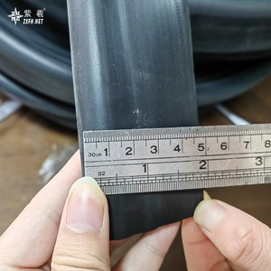 Zixi manufacturer's silicone solid foam round <b>strip</b> waterproof, dustproof, and high-temperature resistant sealing <b>strip</b> for - Product Image 1