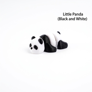 Collection d'animaux miniatures articulés imprimés en 3D de qualité supérieure, série Paradise des animaux mignons, ornement de bureau décoratif et coffret cadeau - Product Image 4