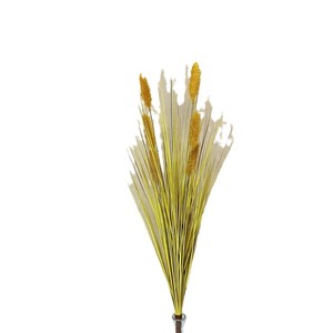Meiyu Craft Flower Factory, lots de plantes vertes artificielles, 7 queues de loup en plastique, faites à la main, décoration de mariage et de maison - Product Image 5