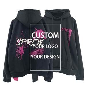 Sudaderas y sudaderas con capucha de algodón de talla grande para hombre, fabricantes de ropa Sudadera con capucha para hombre con cordón - Product Image 1