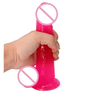 Heiße verkaufs freundliche TPE <span class=keywords><strong>Dildo</strong></span> Saugnapf hohe Flexibilität <span class=keywords><strong>Vagina</strong></span> Simulator <span class=keywords><strong>Dildo</strong></span> für weibliche Masturbation Sexspielzeug - Product Image 1