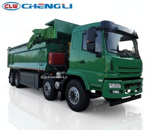 Camion benne électrique pur à couple élevé et zéro émission 8x4 pour travaux de construction et miniers - Product Image 6