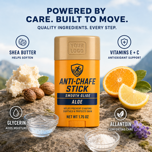 ออน เดอะ โก ฟริกชั่น ดีเฟนส์ สติ๊ก บรรเทาอาการระคายเคือง ช่วยเพิ่มความชุ่มชื้นให้จุดที่แห้ง ช่วยให้เคลื่อนไหวได้อย่างสบาย ด้วยเชียและอโลเวร่า ป้องกันการเสียดสี - Product Image 5