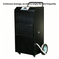 Nouveau déshumidificateur industriel portable haute efficacité 138L/J pour entrepôt commercial mobile et sous-sol – Sécheur d'air et contrôle de l'humidité