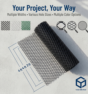 Maille en plastique extrudé en HDPE résistant aux UV, à longue durée de vie, pour environnements difficiles et aquaculture marine - Product Image 3