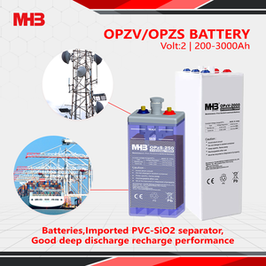 Mhb OPzS-250 태양열 충전식 VRLA AGM 납산 딥 사이클 Opzs 2V 250ah 에너지 저장 관형 배터리 통신 시스템 - Product Image 4