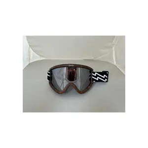 Надежный бренд Тайвань, противотуманные лыжные очки, зеркальные линзы с водопроводной рамой