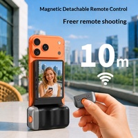 Nouvelle poignée magnétique 2026 pour téléphone portable avec fonction de mise en miroir d'écran, contrôle à distance, vue du viseur de la caméra arrière et accessoires HD