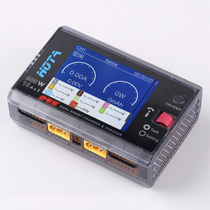 Cargador inteligente dual HOTA D6S 600W 16A x2 para carga de baterías RC - Product Image 3