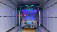 Machine de lavage de voitures en acier inoxydable entièrement automatique sans contact, robot lave-auto pour station-service, centre commercial, parking