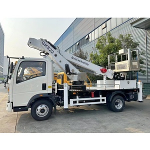 Factory Price HOWO Mobile Skylift Aerial Bucket Truck High-Altitude Operation Truck for Sale - Product Image 4
