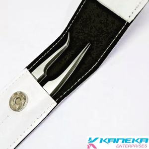 ชุดคีมหนีบขนตาแบบตรงและโค้งงอชุดแหนบสเตนเลสคุณภาพดีสไตล์ใหม่2025 - Product Image 2