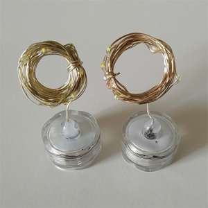 <span class=keywords><strong>Guirlande</strong></span> <span class=keywords><strong>Lumineuse</strong></span> LED en Fil de Cuivre pour Décoration de Fête de Mariage, Sapin de Noël, 1m, 2m, 3m, 5m - Product Image 2