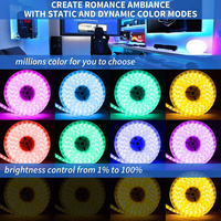 Offre Spéciale 5M 16.4ft 24Key IR Remote Controller Adapter Nouveau kit complet/set 2835 SMD RGB LED Lights Strip