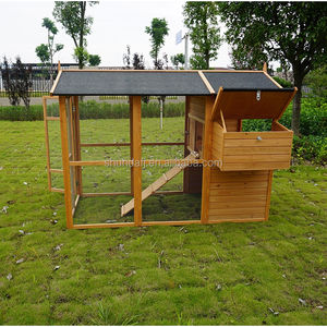 Cage à poules moderne en bois <span class=keywords><strong>de</strong></span> grande taille SDC0802 <span class=keywords><strong>de</strong></span> haute qualité, poulailler avec enclos accessible, toit imperméable pour volailles et animaux <span class=keywords><strong>de</strong></span> compagnie – Vente chaude - Product Image 5