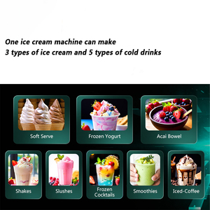 Nouvelle conception, 5 saveurs, machine à faire des glaces molles, machine à faire des glaces <span class=keywords><strong>Ninja</strong></span>, machine à faire des friandises glacées - Product Image 4