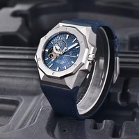 Reloj Mecánico de Lujo para Hombre PAGANI DESIGN YS010, Reloj de Pulsera Deportivo de Moda con Tourbillon Automático, Resistente al Agua 100M, Brazalete Hueco
