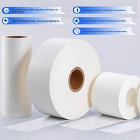 Papier Glassine recyclable 60g translucide, résistant aux hautes températures, anti-usure, laminé à l'huile de silicone, pour applications chimiques