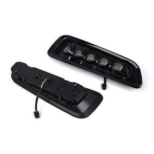 <b>Daytime</b> <b>Running</b> <b>Light</b> For 2017-2020 Ford F150 Raptor Black Led Flowing Lens Lower Grille <b>Light</b> Set E072WLR - Product Image 2