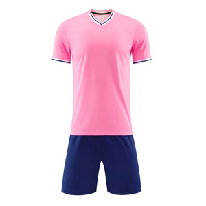 Conjunto Deportivo de Fútbol Estampado de Verano al por Mayor, Conjunto Deportivo para Adultos y Niños, Camiseta de Manga Corta Transpirable de Secado Rápido para Entrenamiento - Product Image 3