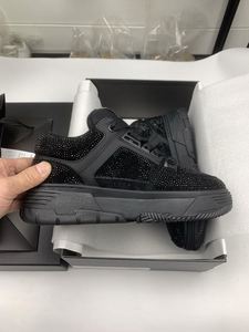 Baskets décontractées de luxe en cuir véritable pour hommes et femmes, style plateforme, à lacets, pour la marche - Product Image 4
