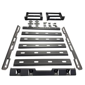 Barres de toit universelles en alliage d'aluminium pour Wrangler BJ40 & Everest avec plateforme et panier de toit - Product Image 5