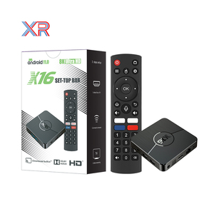 Smart TV Box 4K Android 11 X16 Quad Core CP 2.4G/5G WiFi de Doble Banda Reproductor Multimedia Inteligente HD Decodificador Molde Privado - Product Image 1