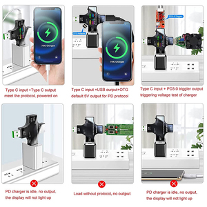 Testeur de tension USB UC96 ATORCH, multimètre, moniteur, analyseur de détection de puissance de charge rapide multifonctionnel, outils de test avec - Product Image 2
