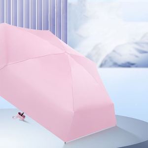 Parapluie de poche mini coupe-vent de voyage, conception OEM en gros - Product Image 2