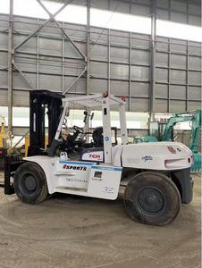 รถยกทีซีเอ็มมือสองรถยก FD100 10ton ดีเซลมือสองจากญี่ปุ่น - Product Image 6