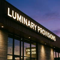 Lettres lumineuses LED pour enseignes de magasin, panneaux publicitaires extérieurs super lumineux, personnalisation