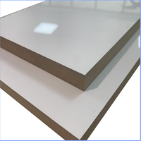 Papier mélaminé pour panneaux muraux MDF flexibles, panneaux MDF noirs, panneaux muraux MDF
