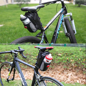 Impermeabile Touring ciclismo sotto il sedile seggiolino per bicicletta borsa da sella per bici con portaborraccia - Product Image 6