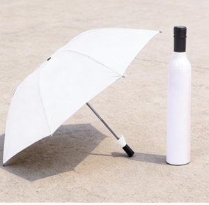 Sombrilla Promocional Personalizada de Moda, Impermeable, con Protección UV, Diseño de Botella de Vino China, Económica, al por Mayor, con Logotipo - Product Image 5