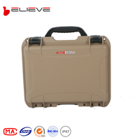 Boîte à outils en plastique rigide personnalisable, étanche IP67, antichoc, anti-poussière, mousse prédécoupée, OEM/ODM pris en charge, utilisation en extérieur - EVA PVC