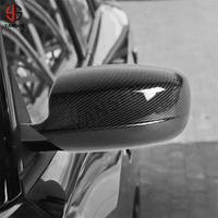 Coque de rétroviseur en fibre de carbone ABS pour Chrysler 300 200 2011-2019 Dodge Charger 2011-2020 Accessoires extérieurs automobiles