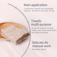 Vente en Gros Personnalisée 110x120cm 200 Fils Coton 100% pour Bébé et Jeune Enfant : Langes, Serviettes de Bain, Couvertures en Mousseline et Parure de Lit pour Enfants