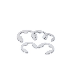 DIN 6799สแตนเลส <span class=keywords><strong>E</strong></span> Circlip <span class=keywords><strong>E</strong></span> แหวนหัวเข็มขัดรูปแหวนสำหรับเพลา - Product Image 5