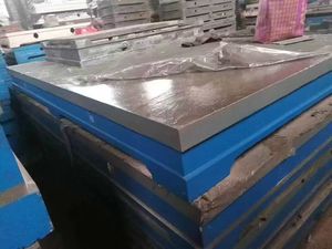 แท่นทดสอบเหล็กหล่อรูปตัวที, โต๊ะเพิ่มความสูงเครื่องมือกล, รองรับการปรับแต่ง ขายตรงจากโรงงาน - Product Image 3