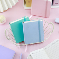 Nouveau carnet de notes portable A7, couverture en PU, mini bloc-notes, papier à écrire, bloc-notes, carnet de notes, fournitures de bureau, cadeau