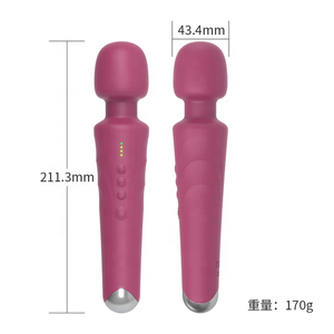 Vibrador AV Wand Rabbit con 20 Frecuencias y 8 Velocidades, Silicona Médica para la Estimulación del Clítoris Femenino - Product Image 3